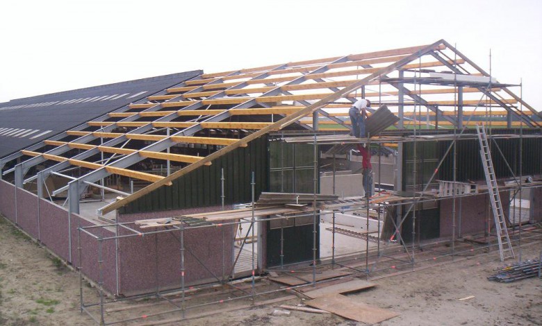 Nieuwbouw stal