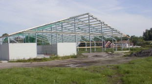 Nieuwbouw stal