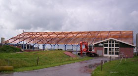 Nieuwbouw stal
